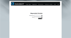Desktop Screenshot of megrendeles.innight.hu